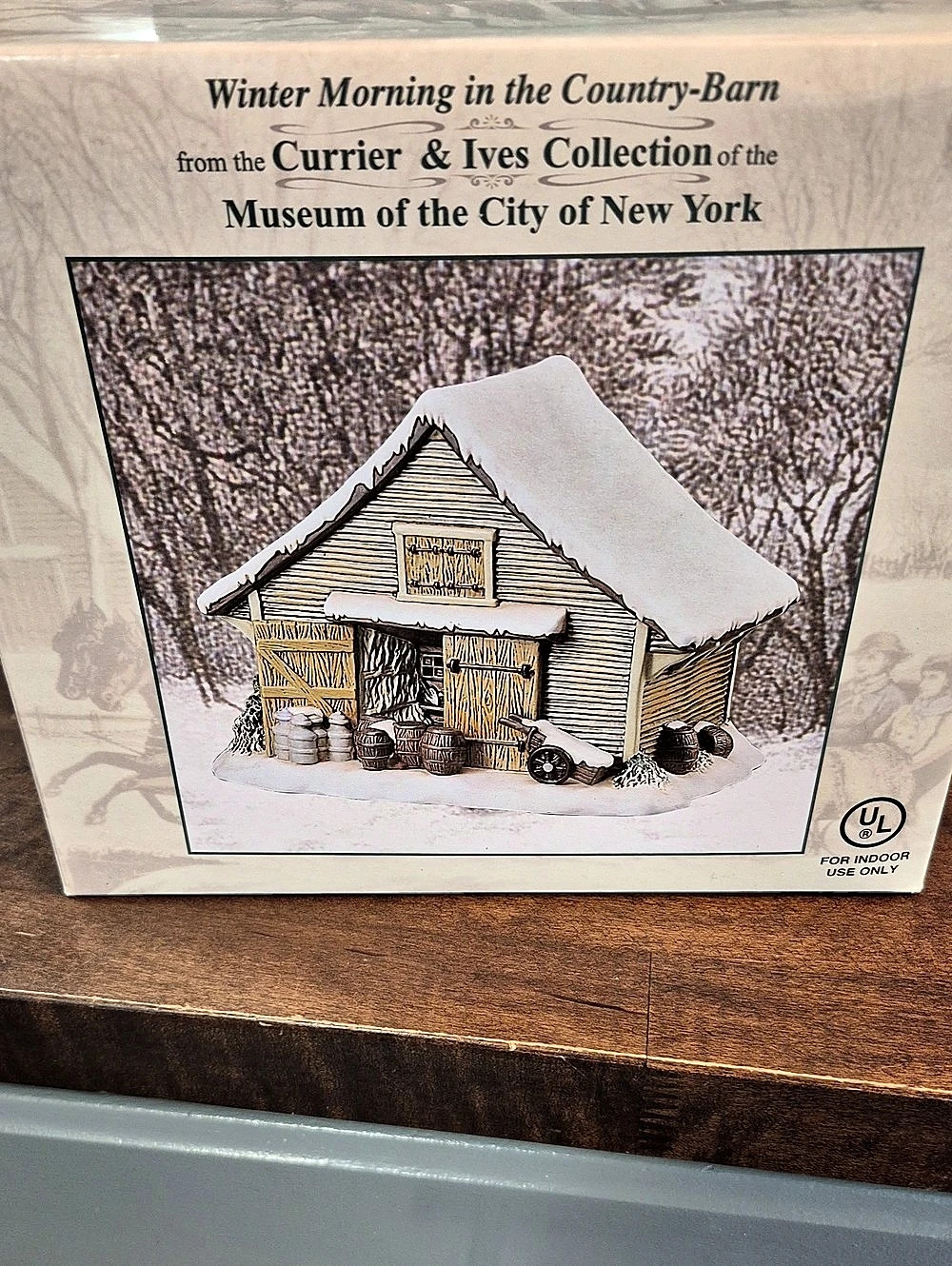 The Currier & Ives Collection of the Museum of the Winter Morning in the